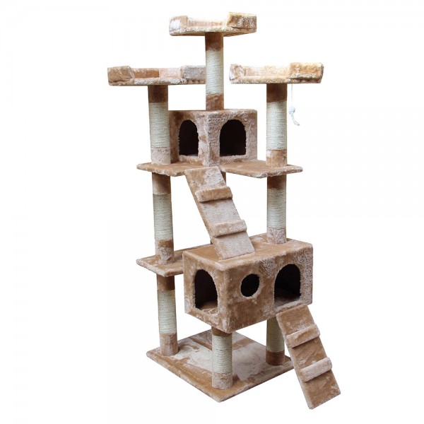 Ult. unidades rascador premium lancelot beige 60x50x178cm nayeco Ult. unidades rascador premium lancelot beige 60x50x178cm nayeco