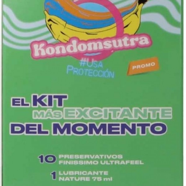 Control Kondomsutra Preservativos Finissimo Ultrafeel 10 Uds Lubricante Nature 75 ml Promo